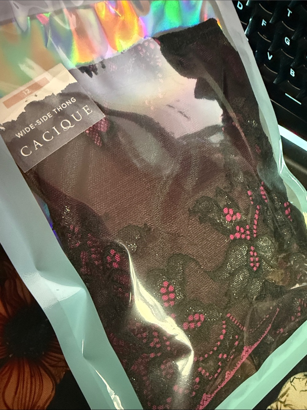 Lane Bryant cacique wide side thong - new w/tag